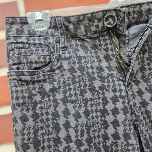 Kut From The Kloth Mia Skinny Jeans - Black & Gray - Size 8 - Picture 5 of 6